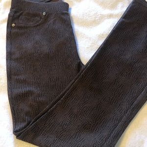 Diane Gilman Snake Print Pants